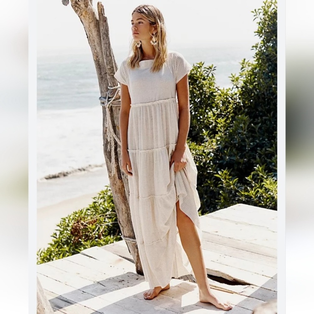 FP Beach Saltwater Maxi Dress Size XS